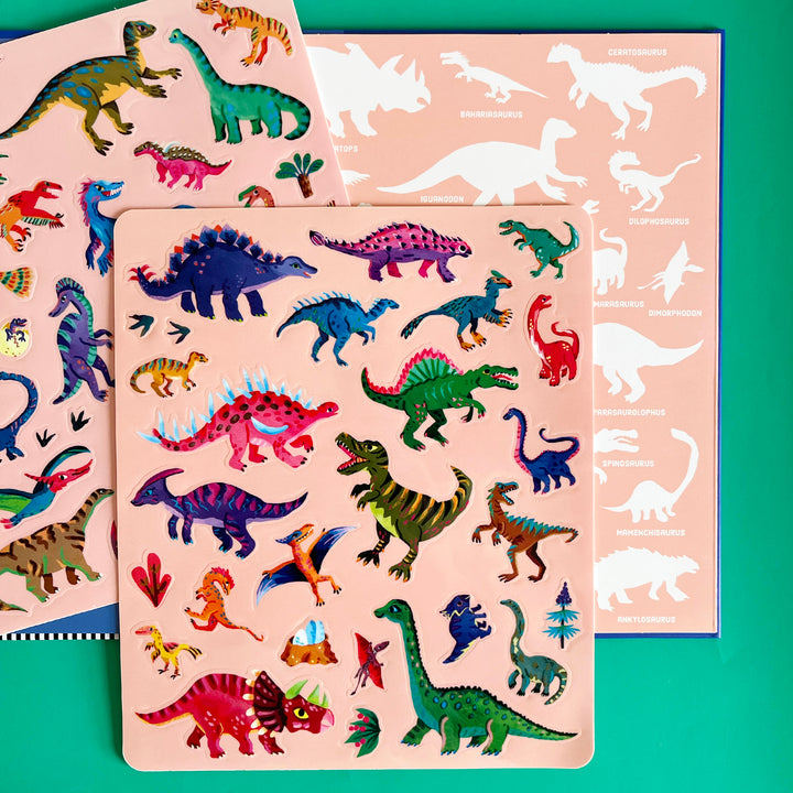 Dinosaur Park Sticker Play