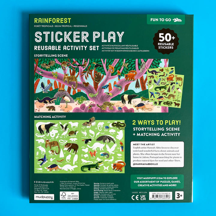 Rainforest Sticker Play