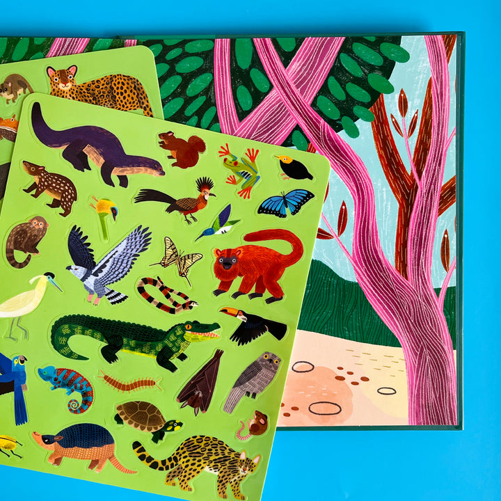 Rainforest Sticker Play