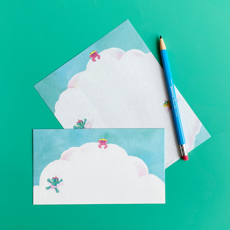 In the Clouds Letter Set