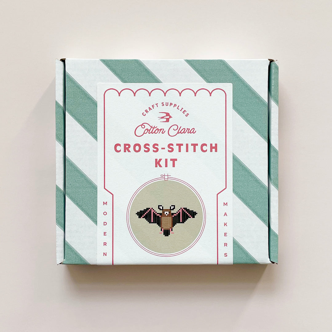 Bat Cross Stitch Kit
