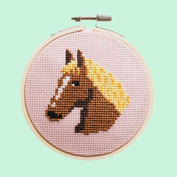 Horse Beginner Cross Stitch Kit