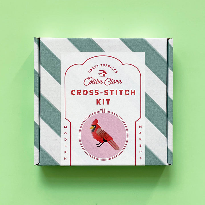 Cardinal Cross Stitch Kit
