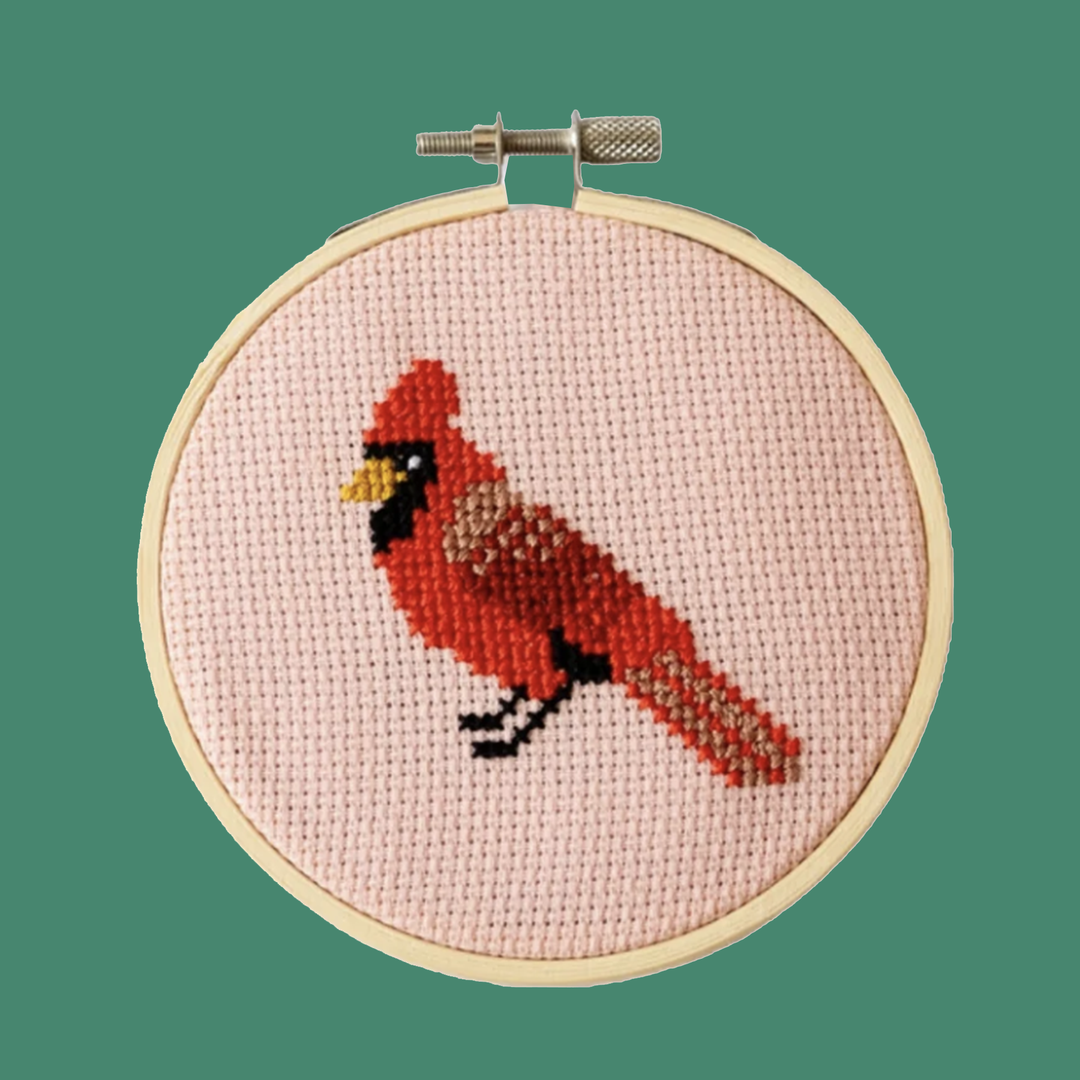 Cardinal Cross Stitch Kit
