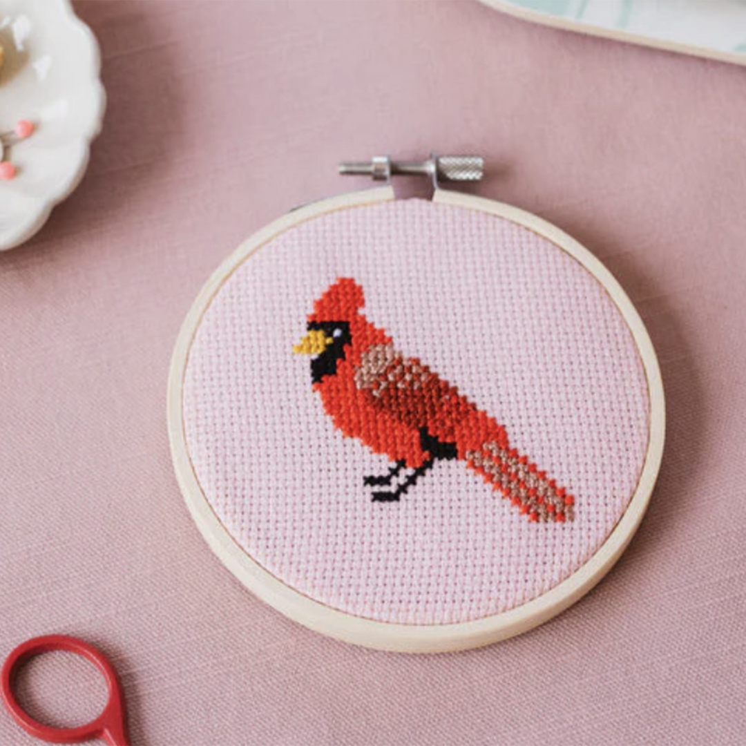 Cardinal Cross Stitch Kit