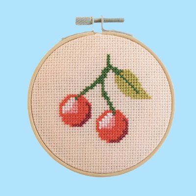 Cherries Cross Stitch Kit
