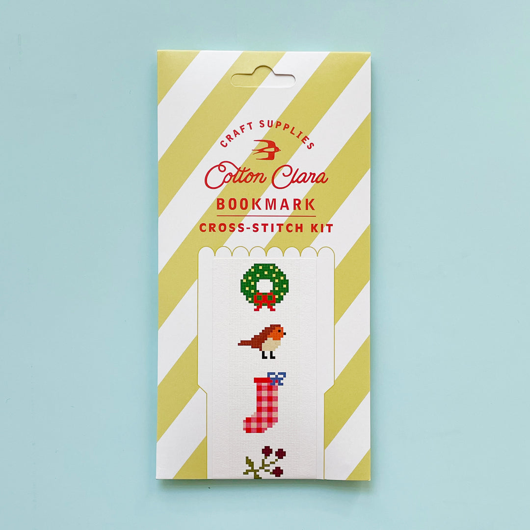Christmas Cross Stitch Bookmark Kit