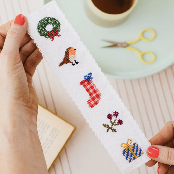 Christmas Cross Stitch Bookmark Kit