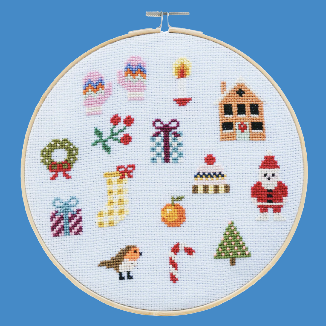 Christmas Motif Cross Stitch Kit