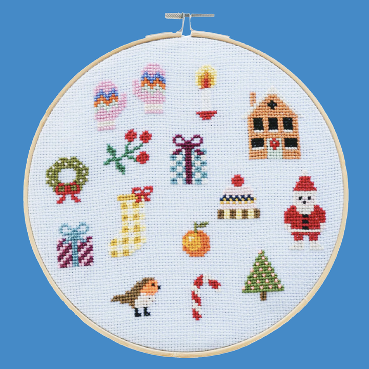 Christmas Motif Cross Stitch Kit