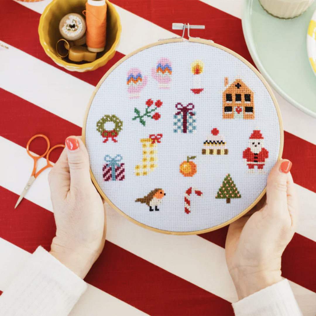 Christmas Motif Cross Stitch Kit