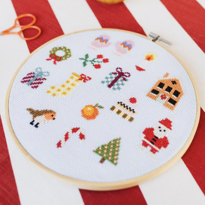 Christmas Motif Cross Stitch Kit
