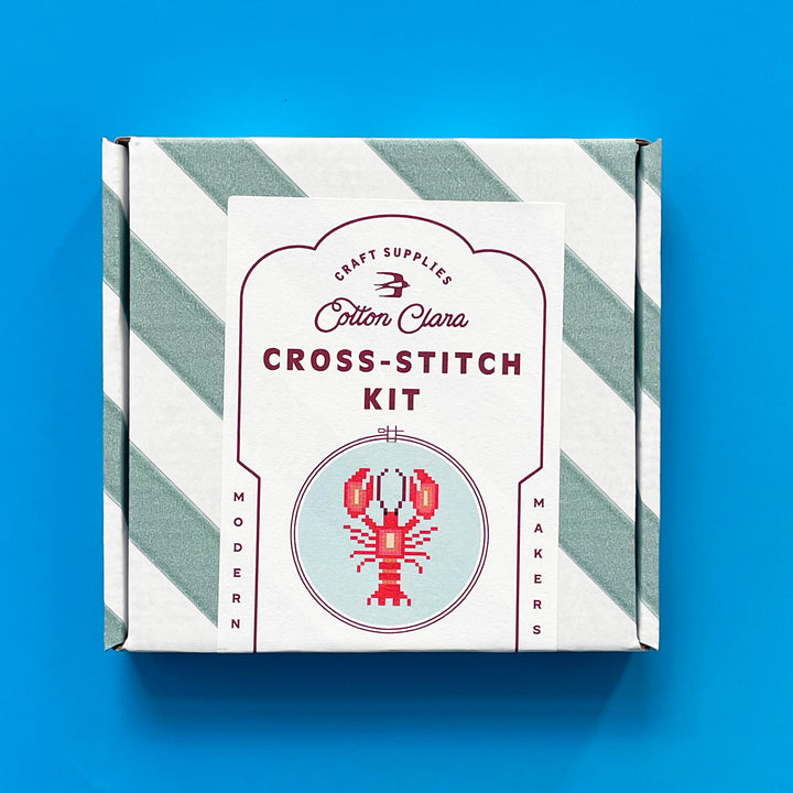 Lobster Cross Stitch Kit