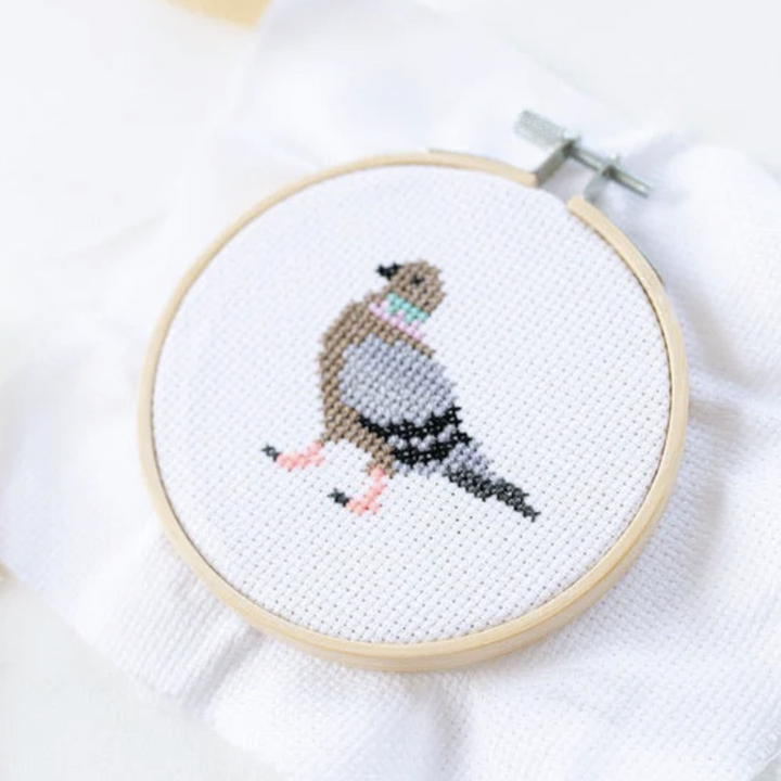 Pigeon Cross Stitch Kit