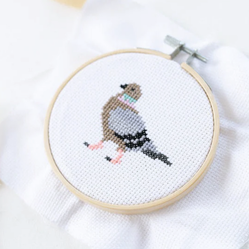 Pigeon Cross Stitch Kit