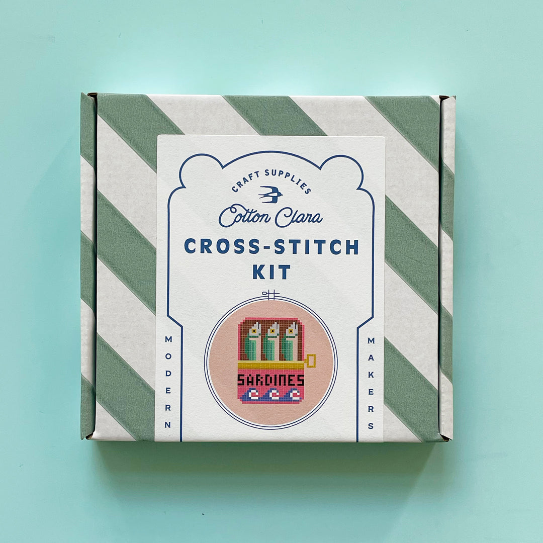 Sardines Cross Stitch Kit