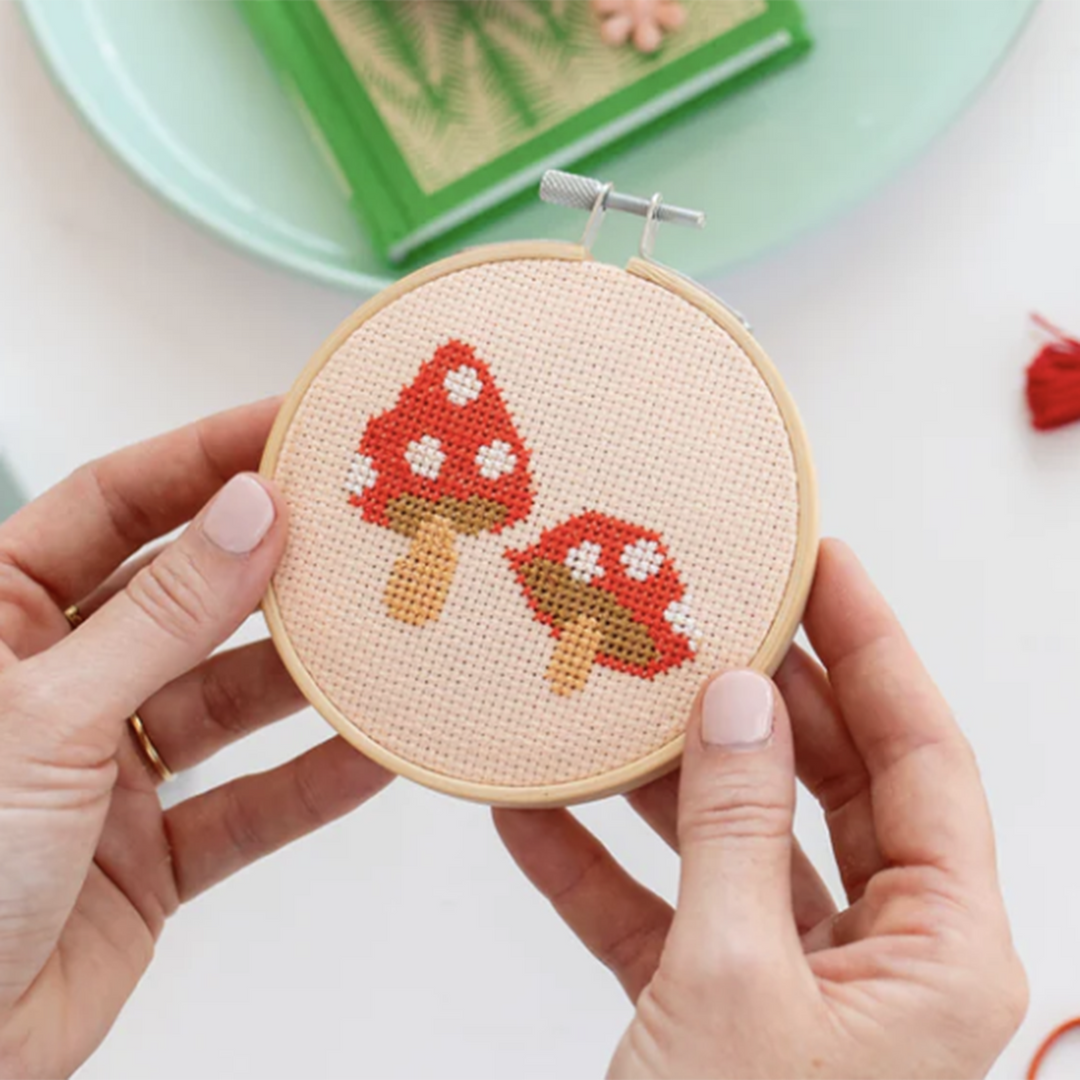 Toadstool Cross Stitch Kit