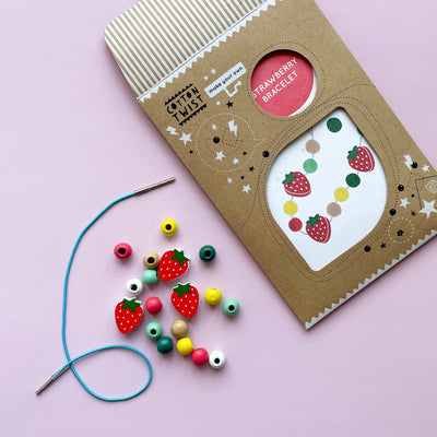 Strawberry Single Bracelet Beading Kit