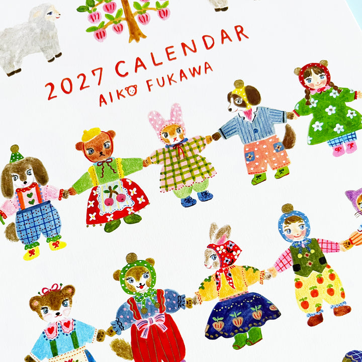 2027 Aiko Fukawa Calendar