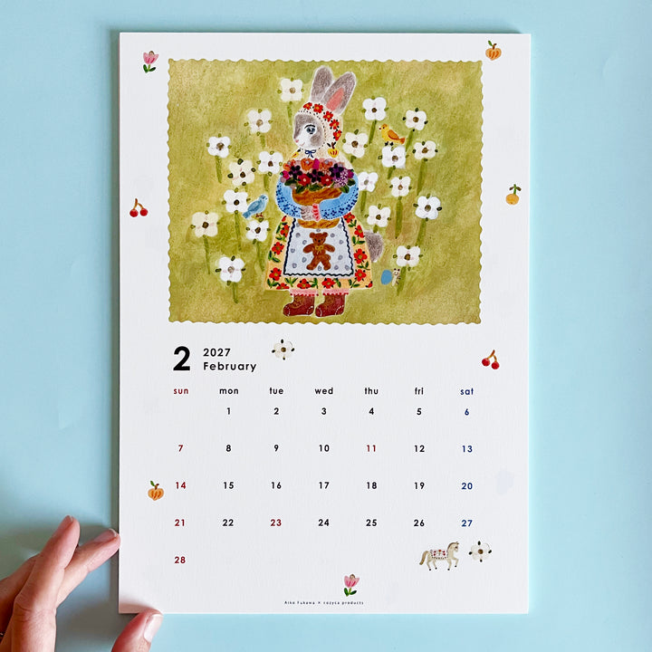 2027 Aiko Fukawa Calendar