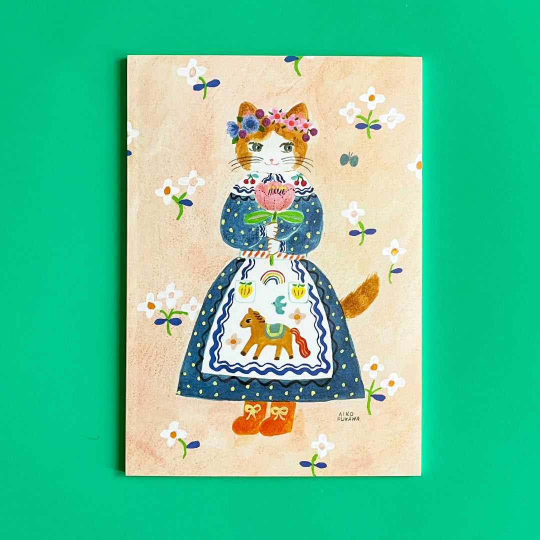 Aiko Fukawa Cat Notebook