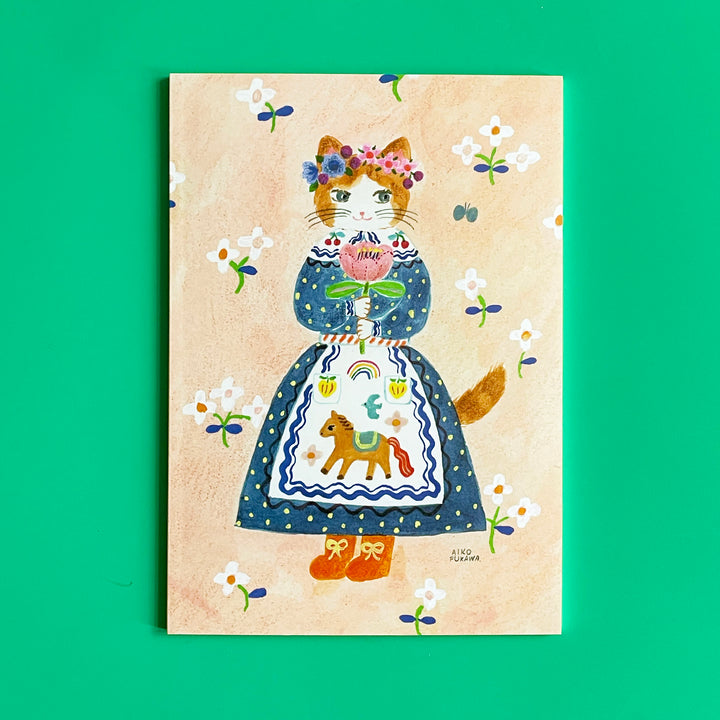 Aiko Fukawa Cat Notebook