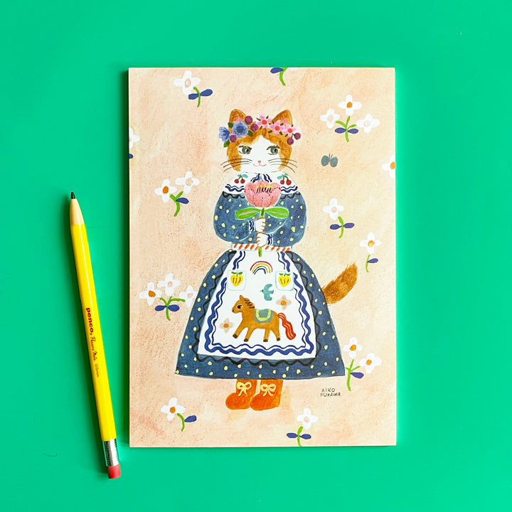 Aiko Fukawa Cat Notebook