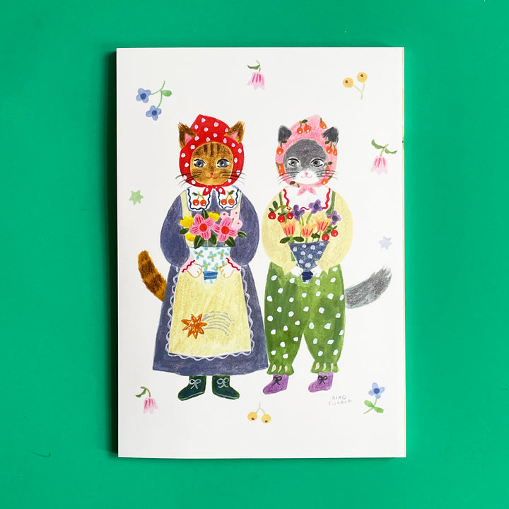 Aiko Fukawa Cat Notebook