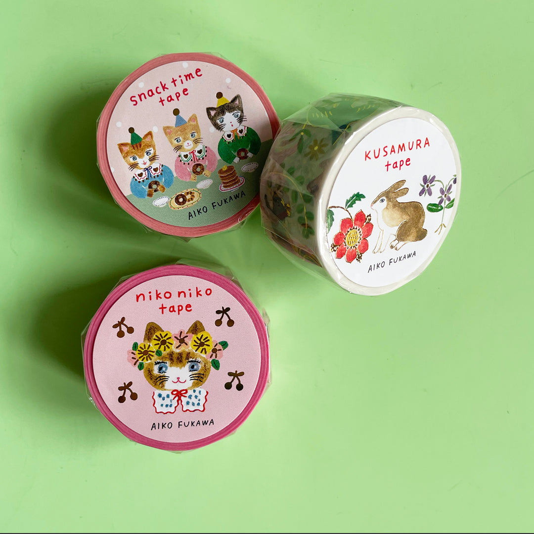 Aiko Fukawa Illustrated Washi Tape