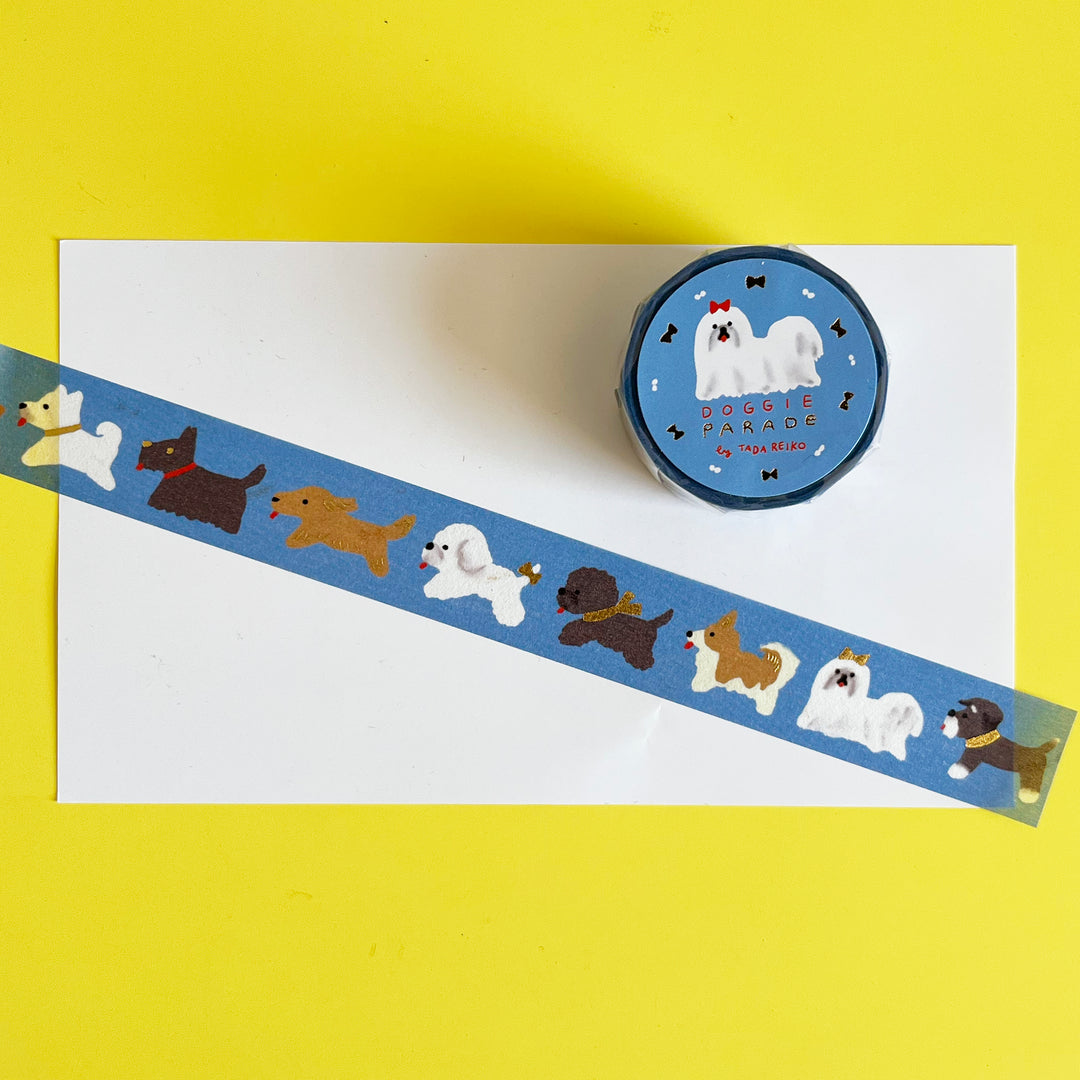 Doggie Parade Washi Tape