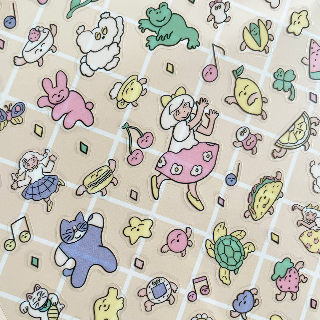 Heisuke Kitazawa Sticker Set
