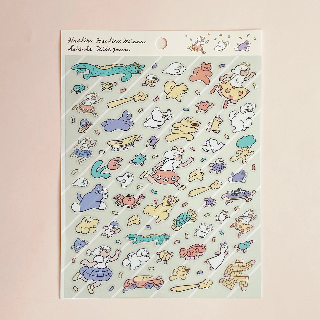 Heisuke Kitazawa Sticker Set