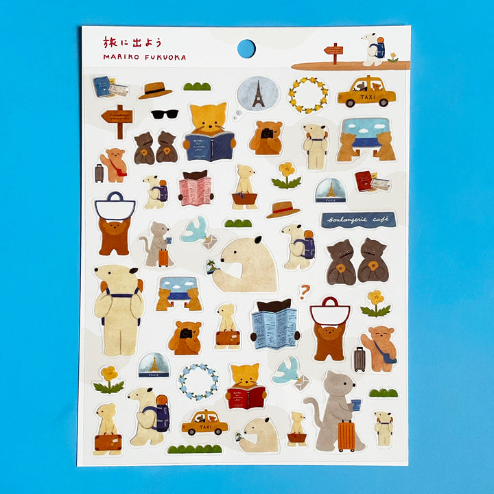 Mariko Fukuoka Sticker Set