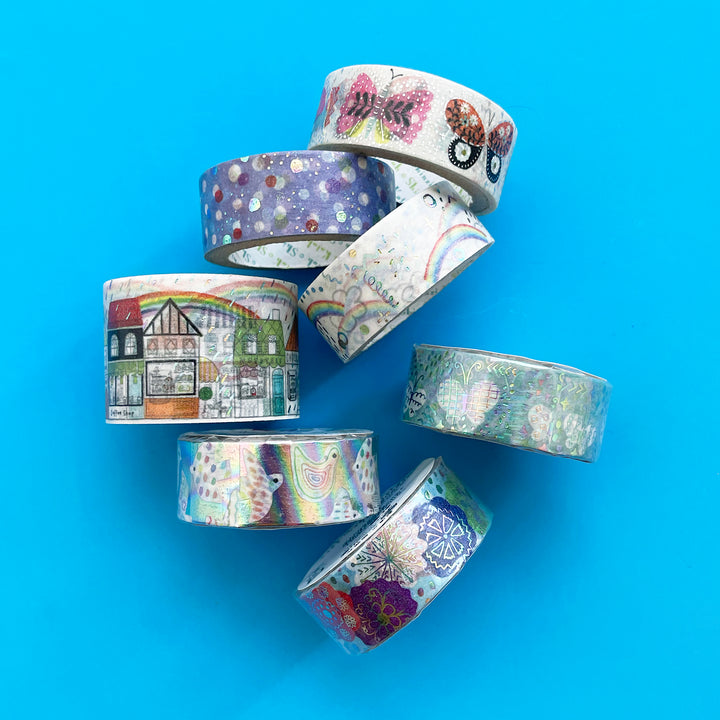 Rainbow Sparkle Washi Tape