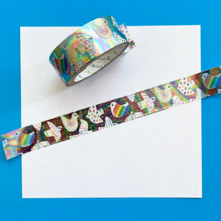 Rainbow Sparkle Washi Tape