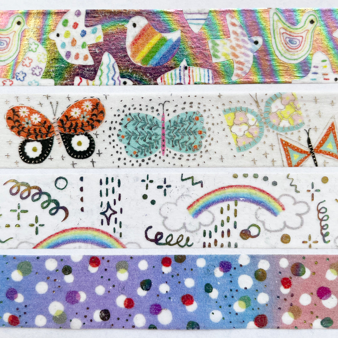 Rainbow Sparkle Washi Tape