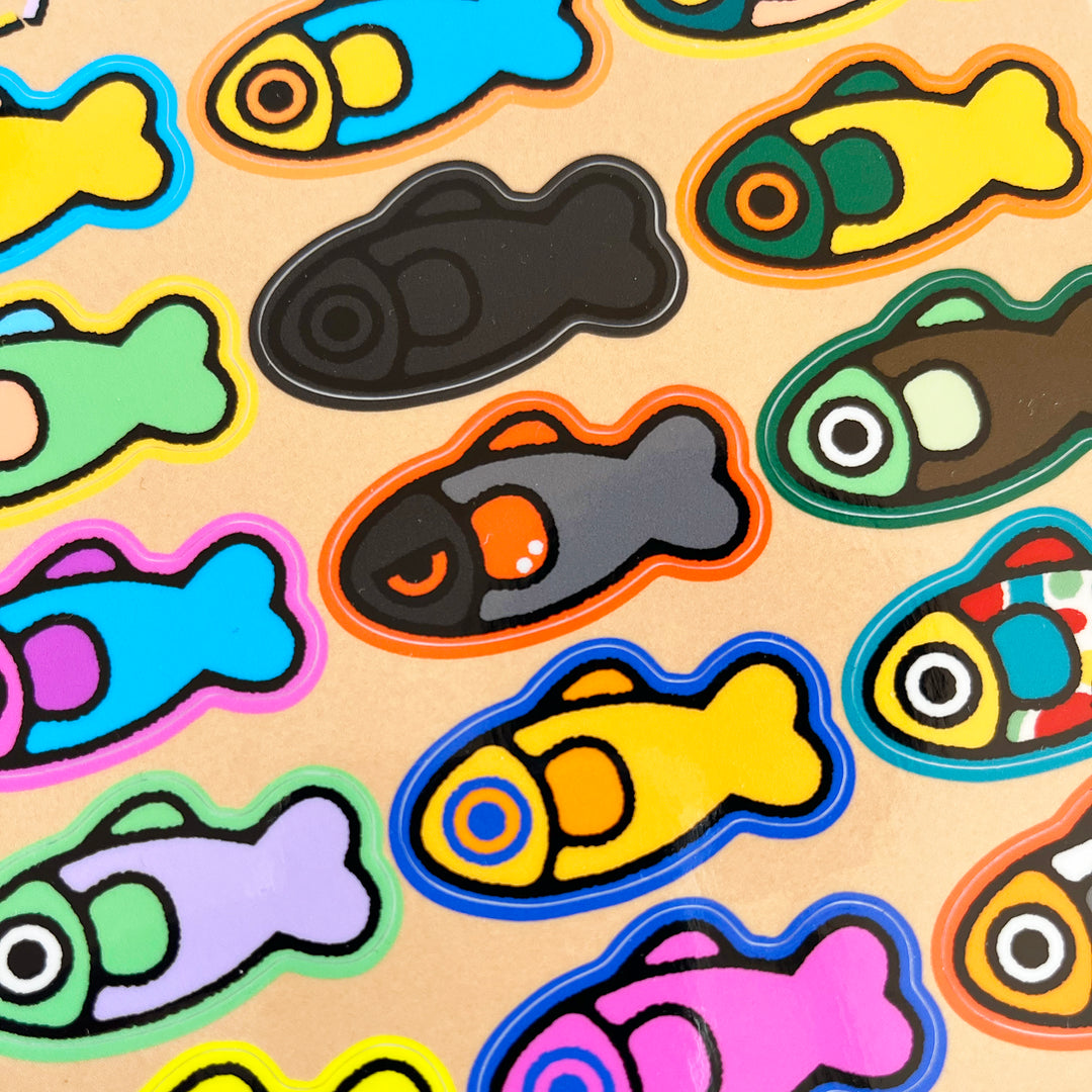 Helpful Fishes Sticker Sheet
