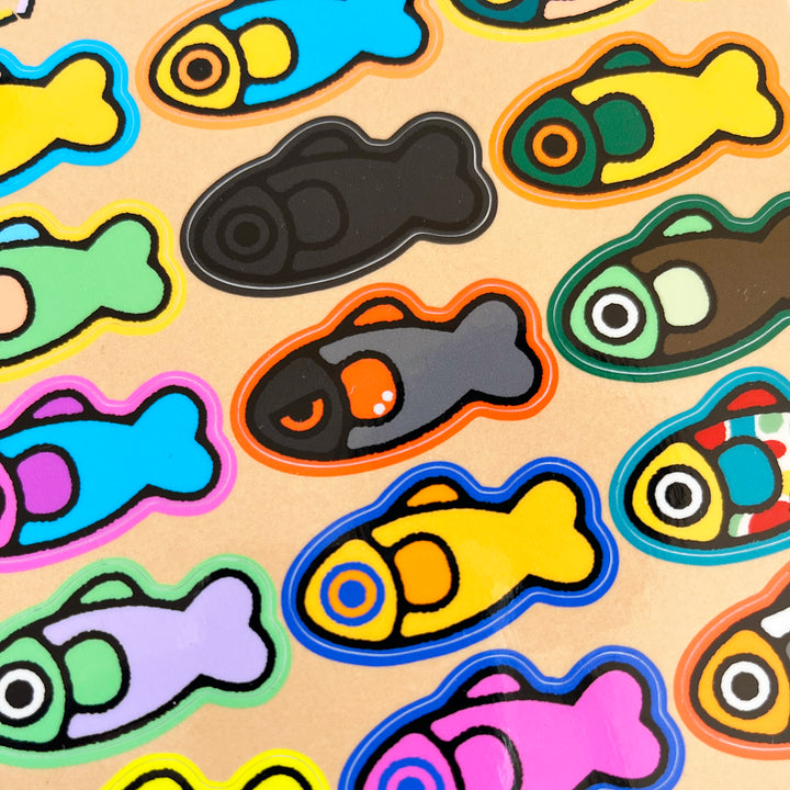 Helpful Fishes Sticker Sheet