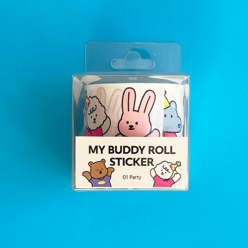 My Buddy Party Sticker Roll