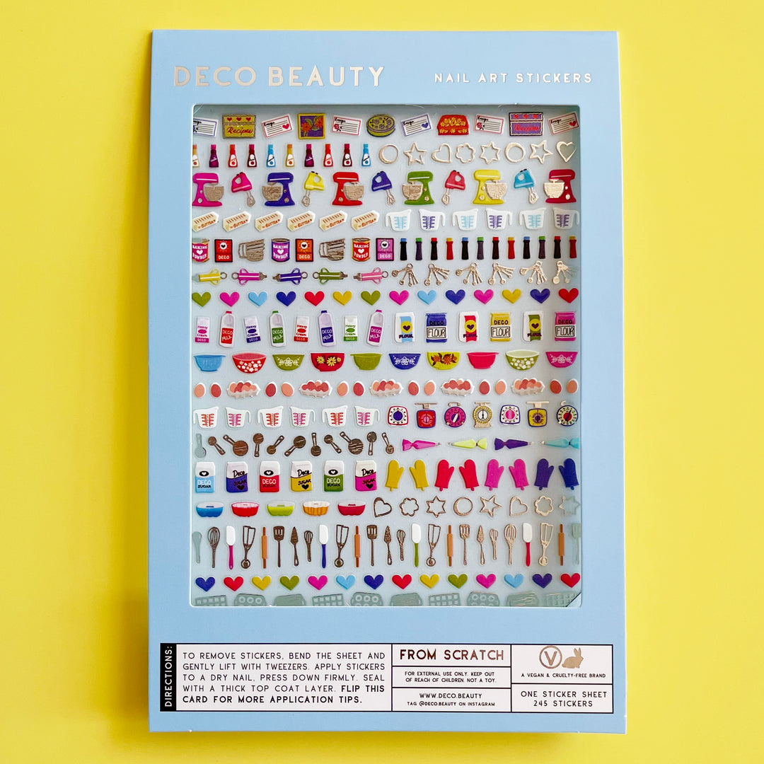 From Scratch Nail Stickers