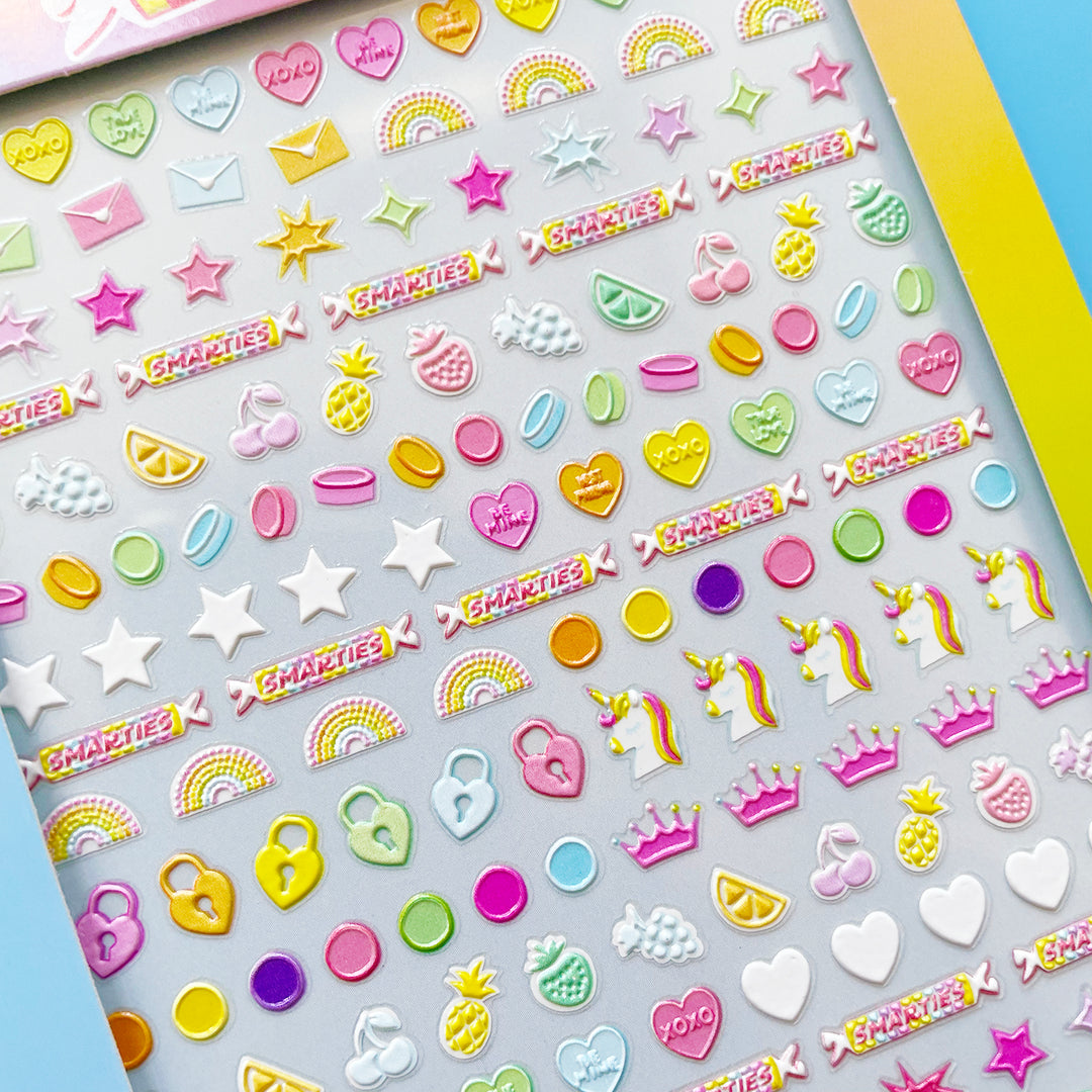 Smarties Nail Stickers
