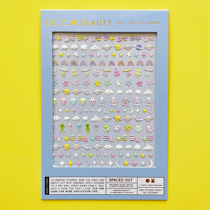 Spaced Out Nail Stickers