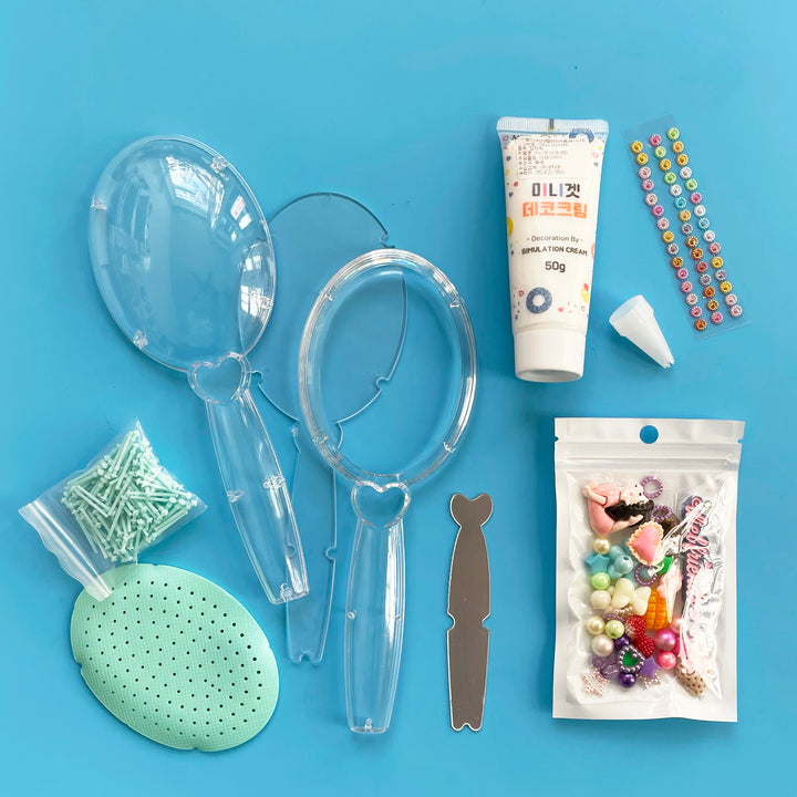 DIY Decoden Hair Brush Set