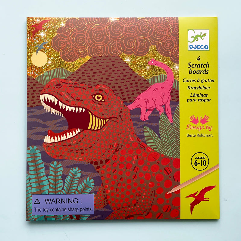 Dinosaur Scratch Cards