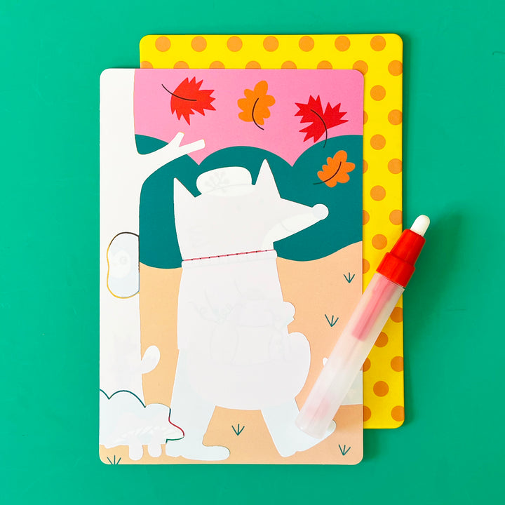 Animal Seasons Painting With Water Kit