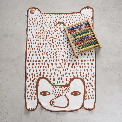 Bear Cotton Mini Blanket
