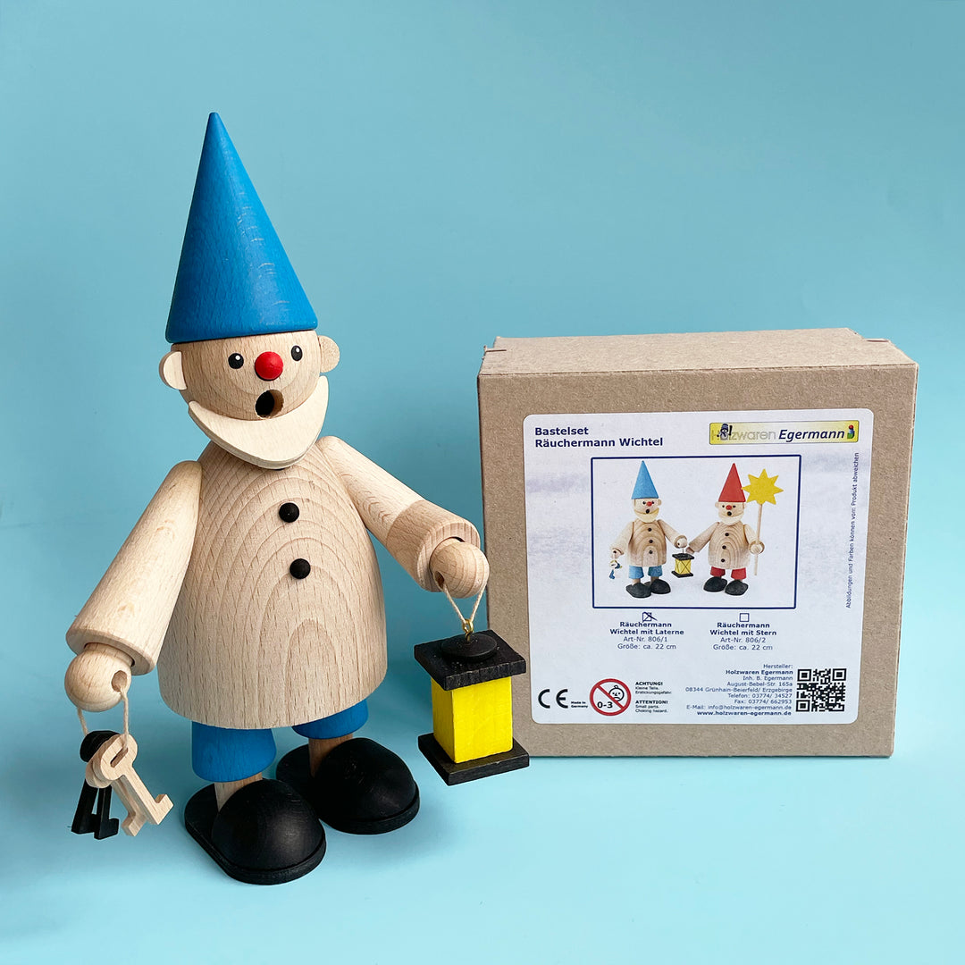 Wooden Gnome Incense Smoker Kit