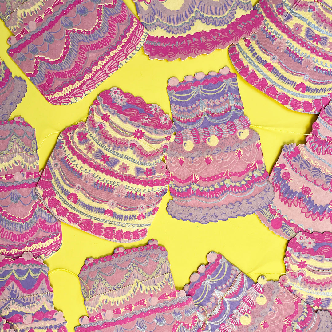 Celebration Cakes Sewn Garland