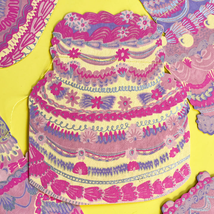 Celebration Cakes Sewn Garland