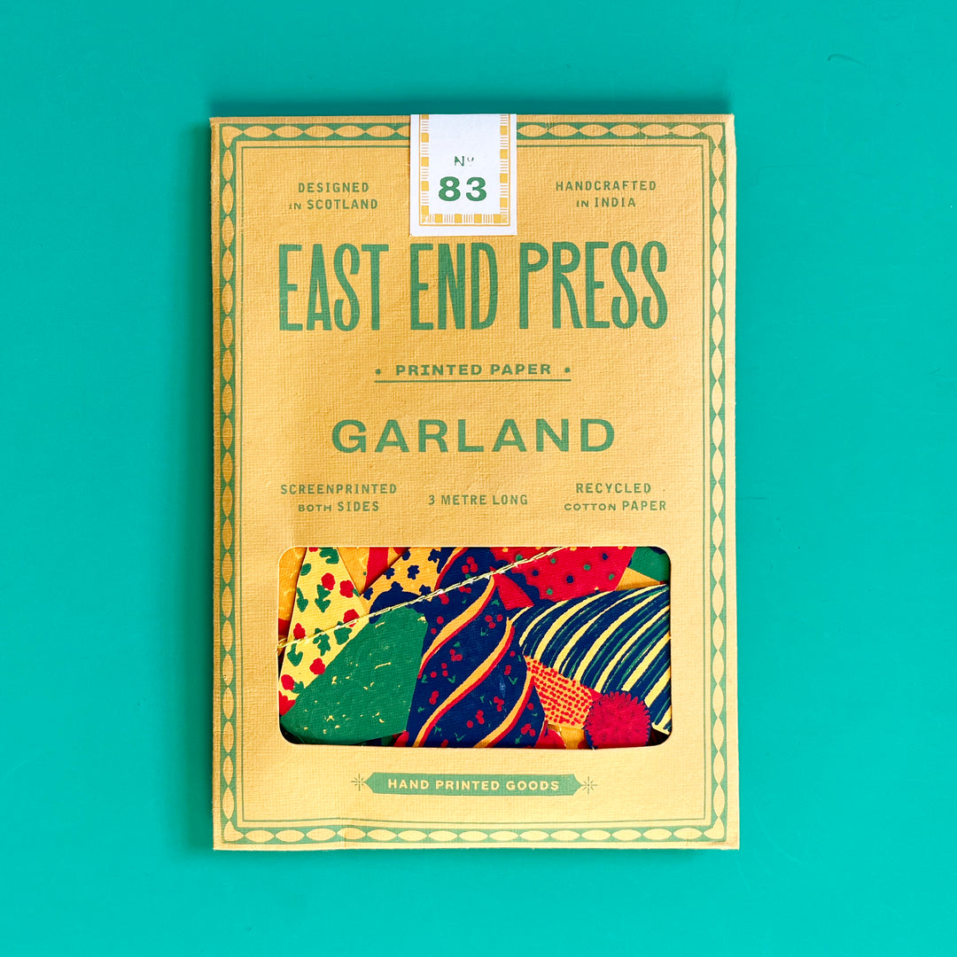 Birthday Party Sewn Garland